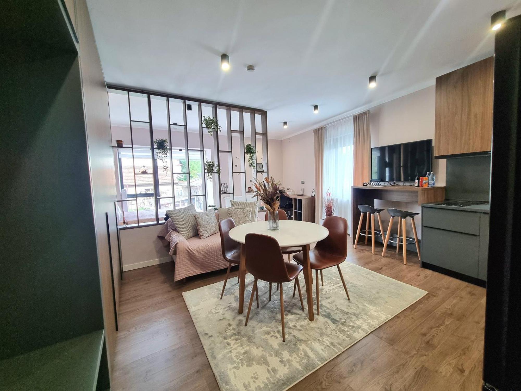 Panorama Deluxe Aparthotel Cluj-Napoca Zimmer foto